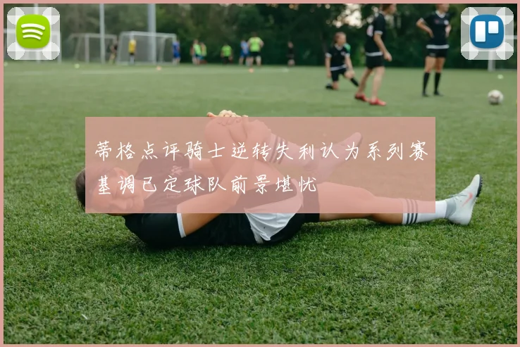 蒂格点评骑士逆转失利认为系列赛基调已定球队前景堪忧